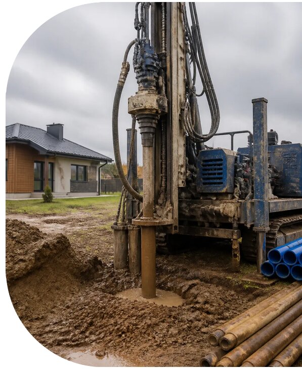 Бурение скважин на воду в Кохме от 3116 р. | АПаруса-Кхм