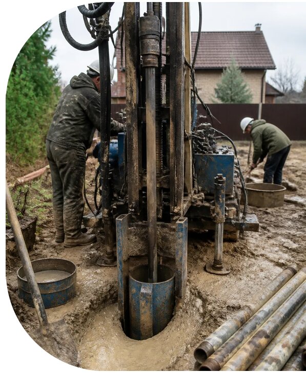 Углубление скважины на воду в Кохме от 3116 р. | АПаруса-Кхм
